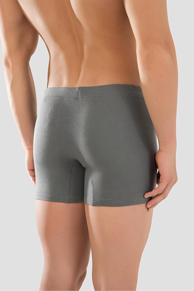 بوكسر رجالي من ميكرو مودال إيلستان بيسك 1402 أنثراسايت - 5