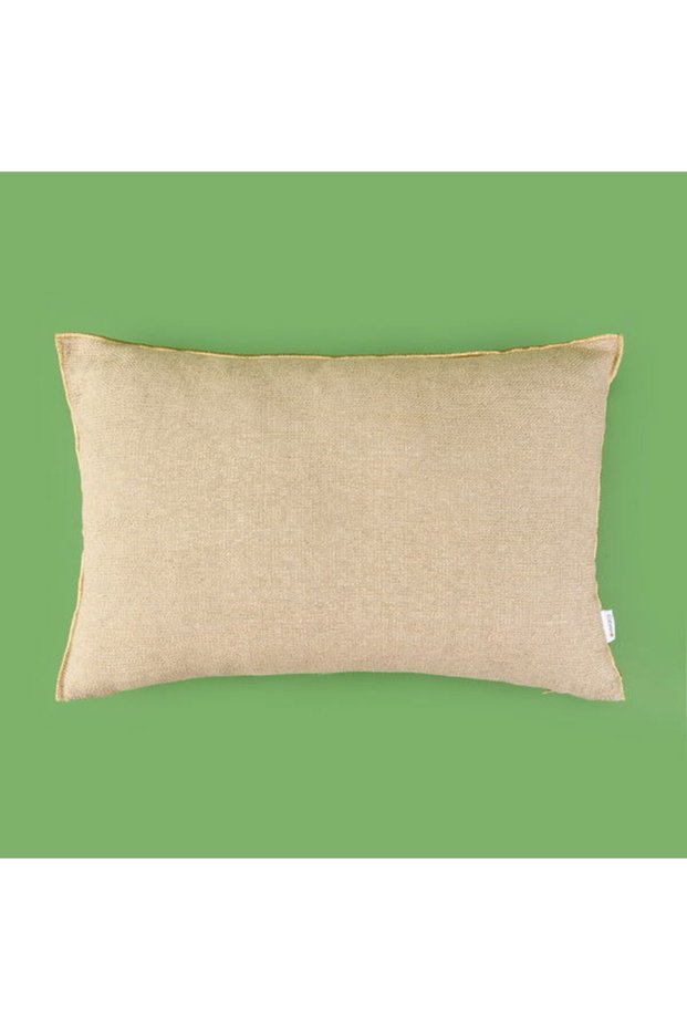 Soft Thiny Kırlent - Bej - 35x55 cm