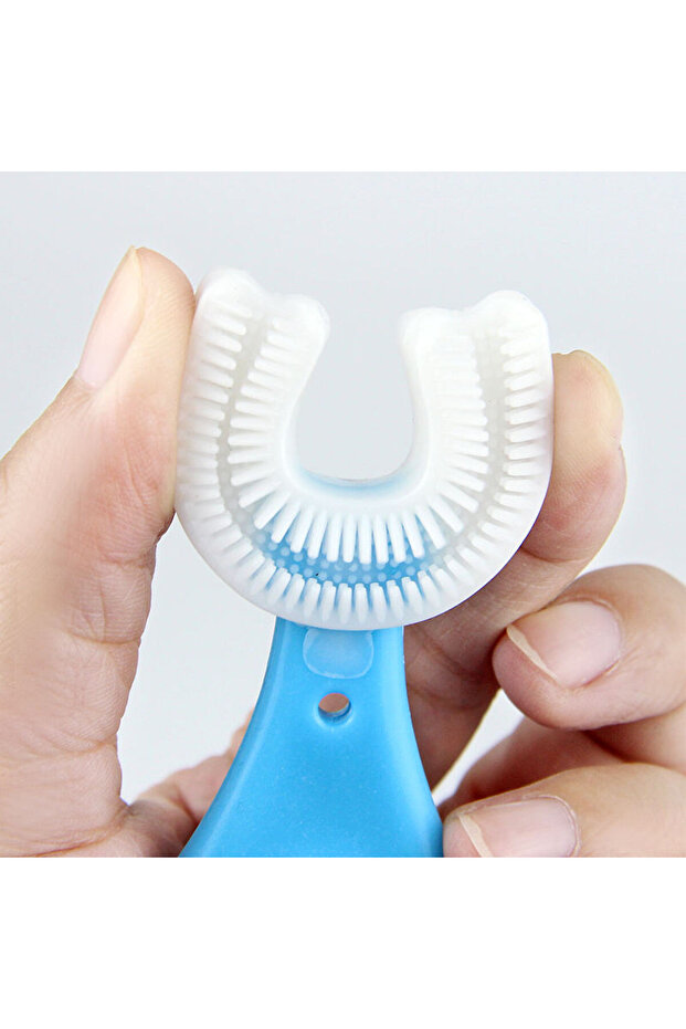 فرشاة أسنان للأطفال على شكل حرف U - 4