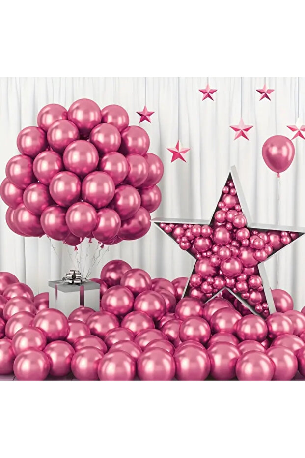 Kalisan Chrome Balloon 12 Inch 8 Pieces