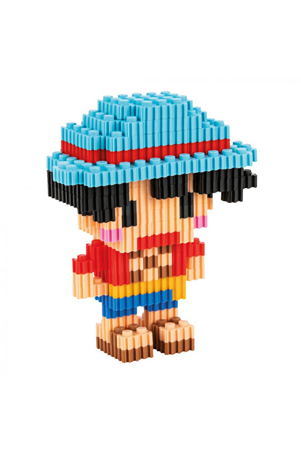 Set of 1750 building pieces 3D Pixel Blocks - 11