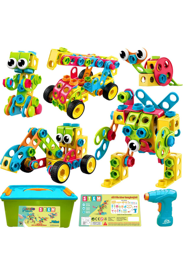 Pitikot® STEM educational and interactive toy, with drill - 2