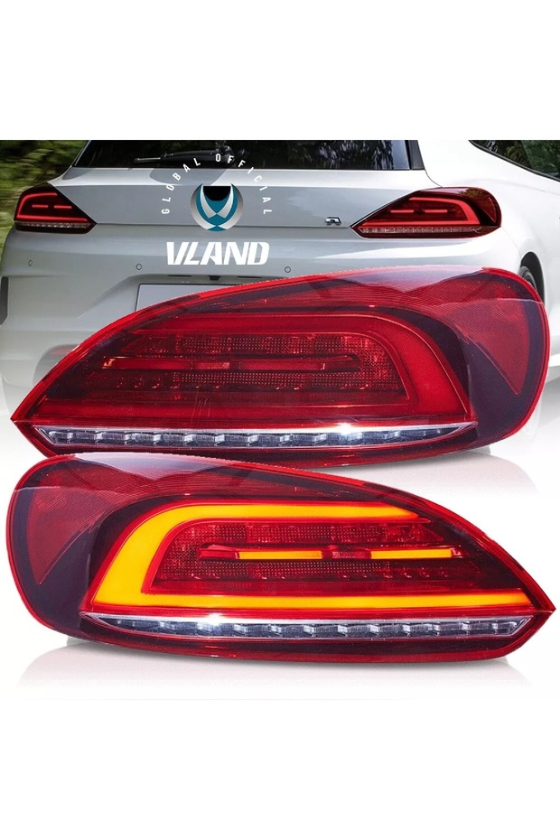 VW SCİROCCO 2010-2011 KIRMIZI LEDLİ ARKA STOP - 1