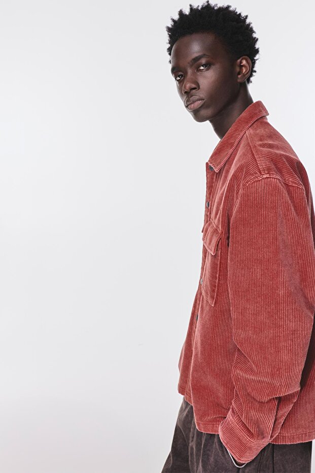 Kadife ince ceket - 1