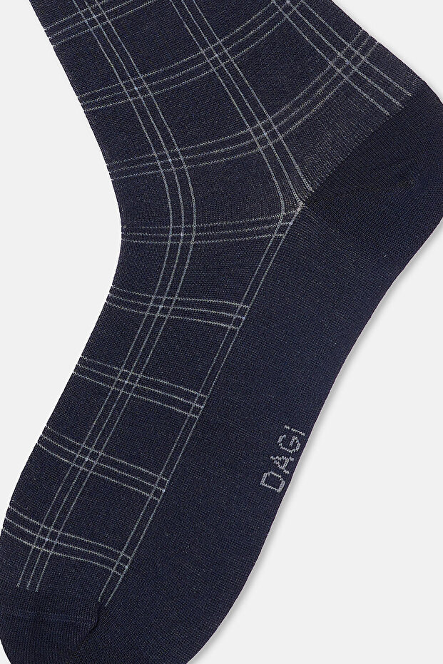 Lacivert Erkek Bambu Çorap - 3