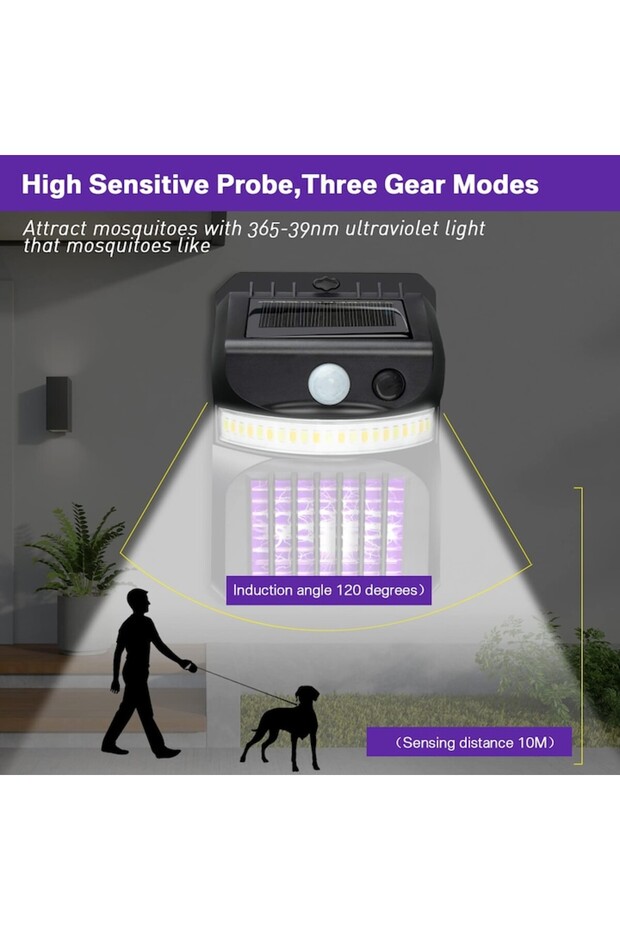 Solar Bug Zapper 2 in 1, - 2