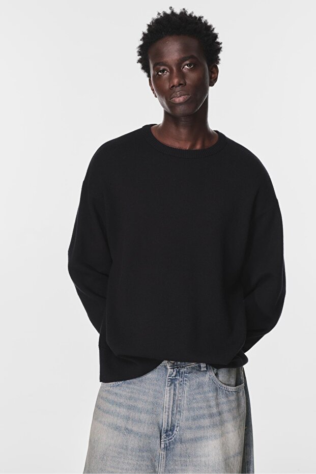 سترة محبوكة ناعمة - 1