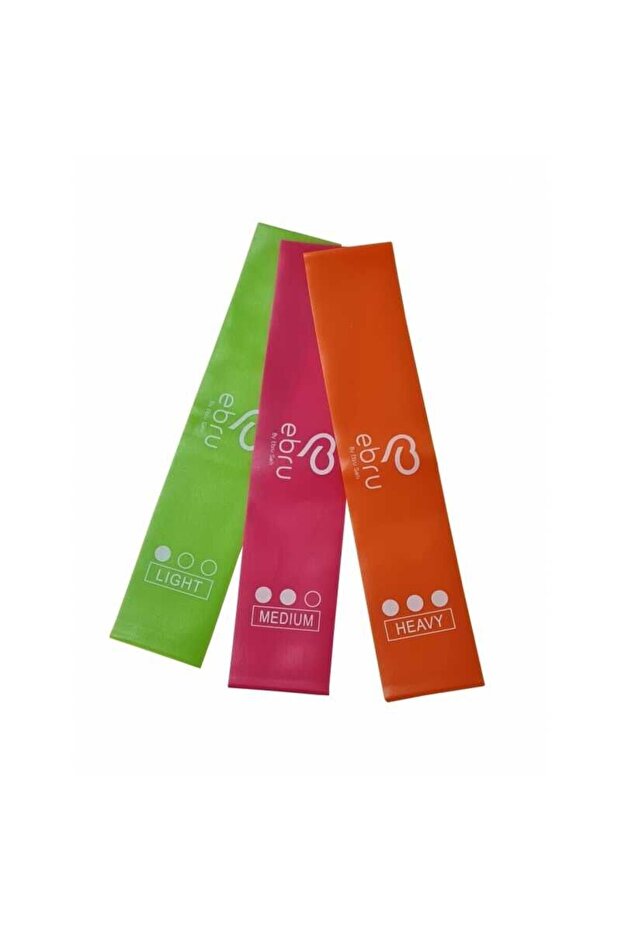Ebru 3'lü Loop Pilates Bandı - 1