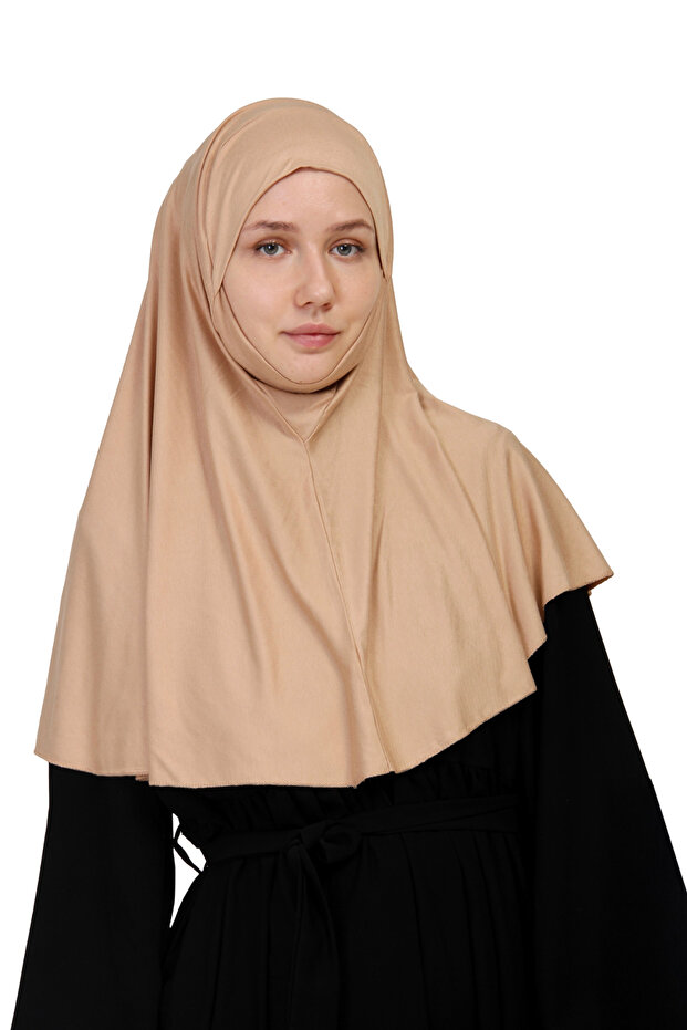 Practical Scarf with Veil - Ready-To-Wear Turban Without Veil – Soufflé Model, Non-Slip and Anti-Sweat