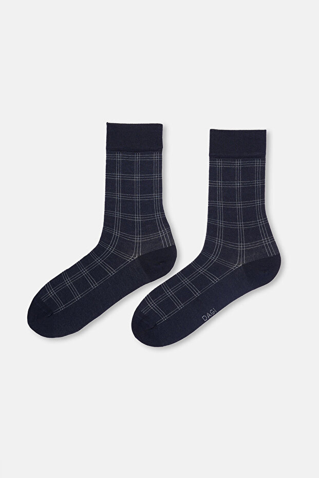 Lacivert Erkek Bambu Çorap - 2