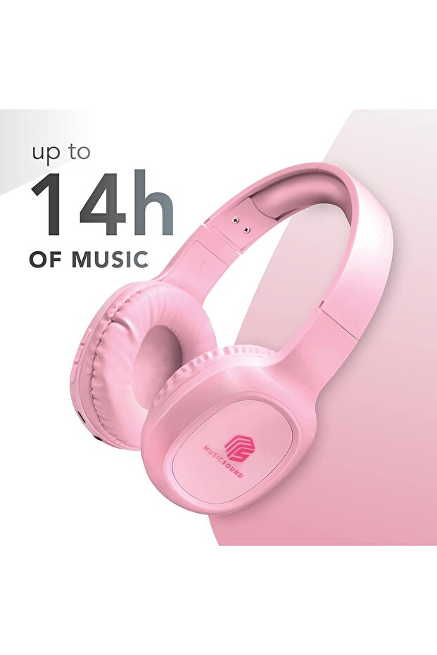 Music Sound Basic Bluetooth Kulak Üstü Kulaklik - 3