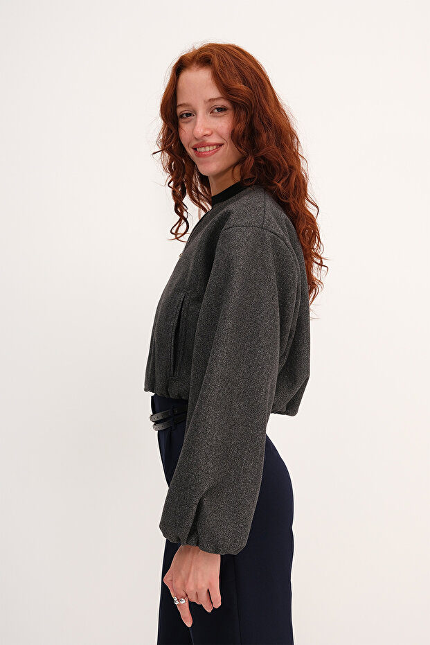 سترة بومبر بسحاب C12121 - 4