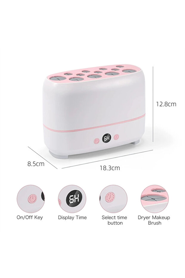 جهاز تجفيف فرش المكياج - 4