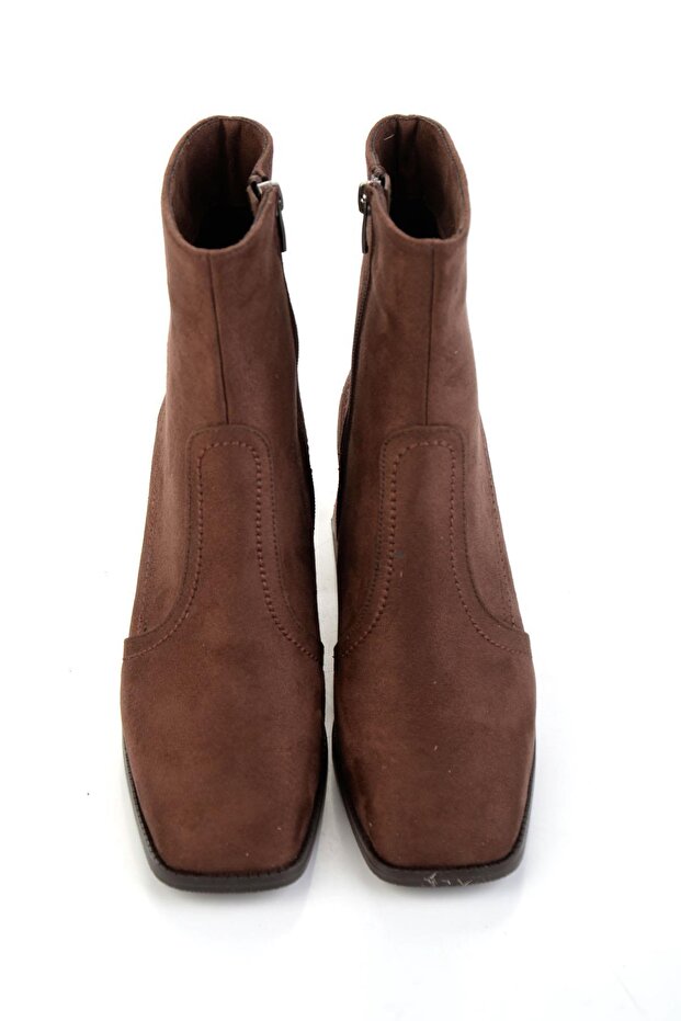 Kahve Kadın Bot & Bootie K02824256472 - 4
