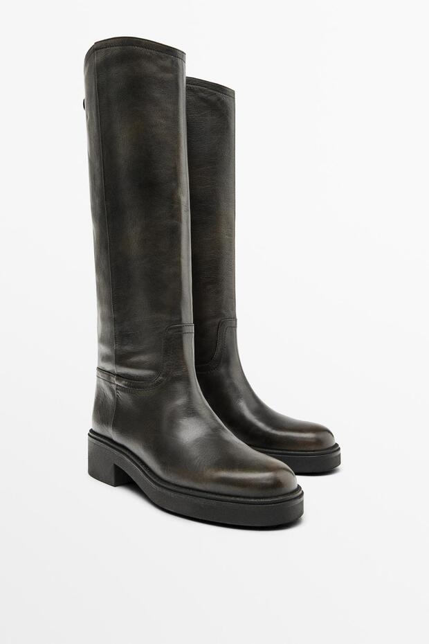 Yumuşatılmış deri bot - 2