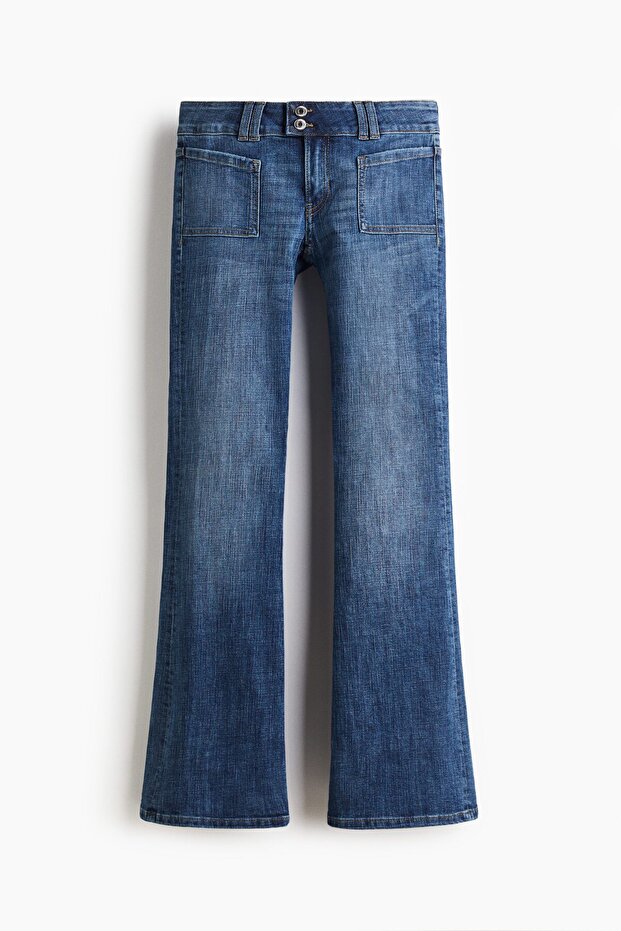Flared Low Jeans - 4