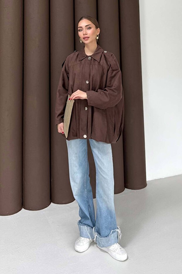 Süet Ceket 32-3303 - 5