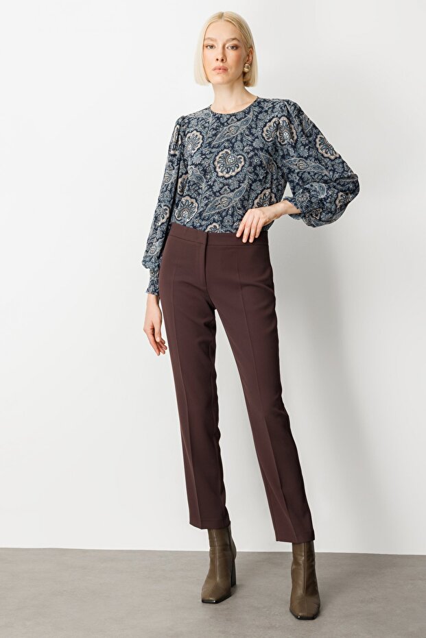 Dar Paça Krep Pantolon - 2