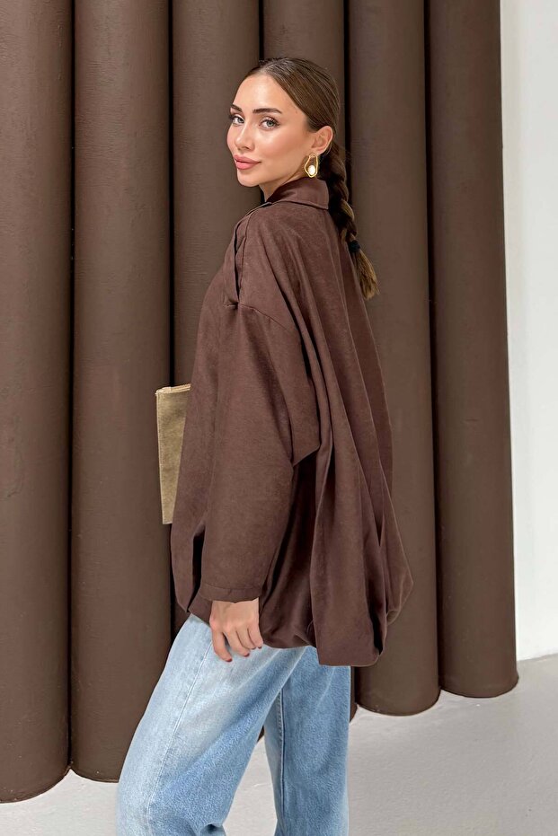 Süet Ceket 32-3303 - 6