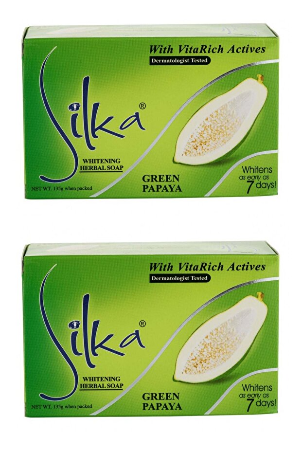 Green Papaya Soap 135g Pack of 2