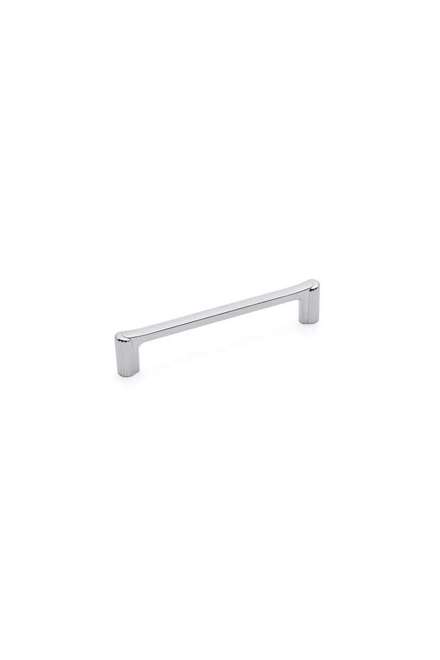 1910.09 Chrome Furniture Handle 128 mm | Kitchen Cabinet and Drawer Handle