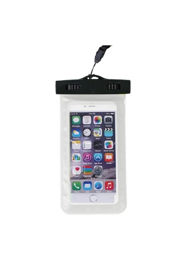 Waterproof underwater case, White - 1