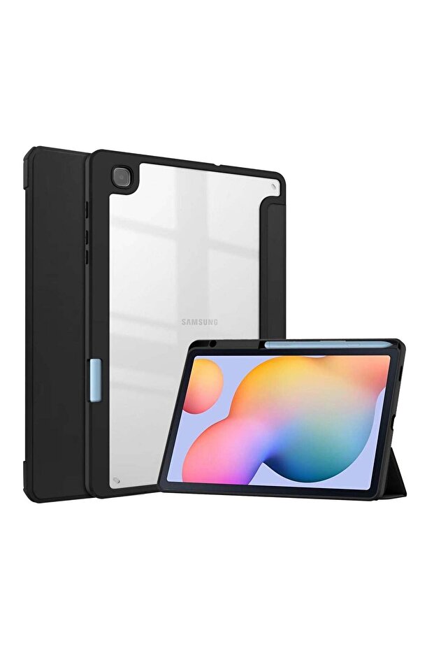 Samsung Galaxy Tab S6 Lite 10.4-Inch Case – Protective Flip Cover with Trifold Stand & Auto Wake/S