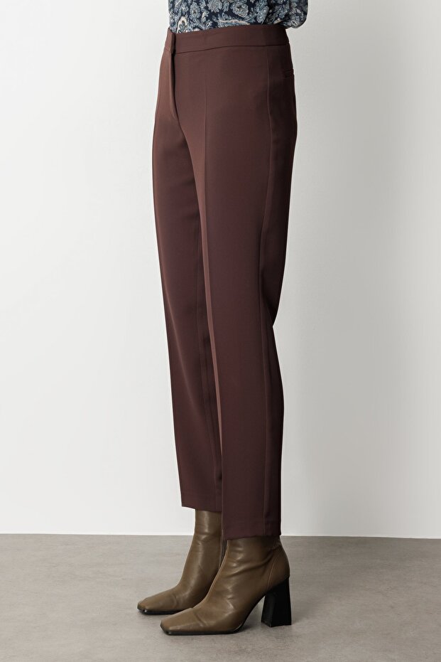 Dar Paça Krep Pantolon - 4