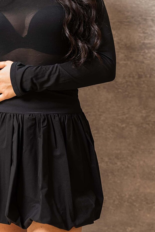 MİNİ PUFFER ETEK - 3