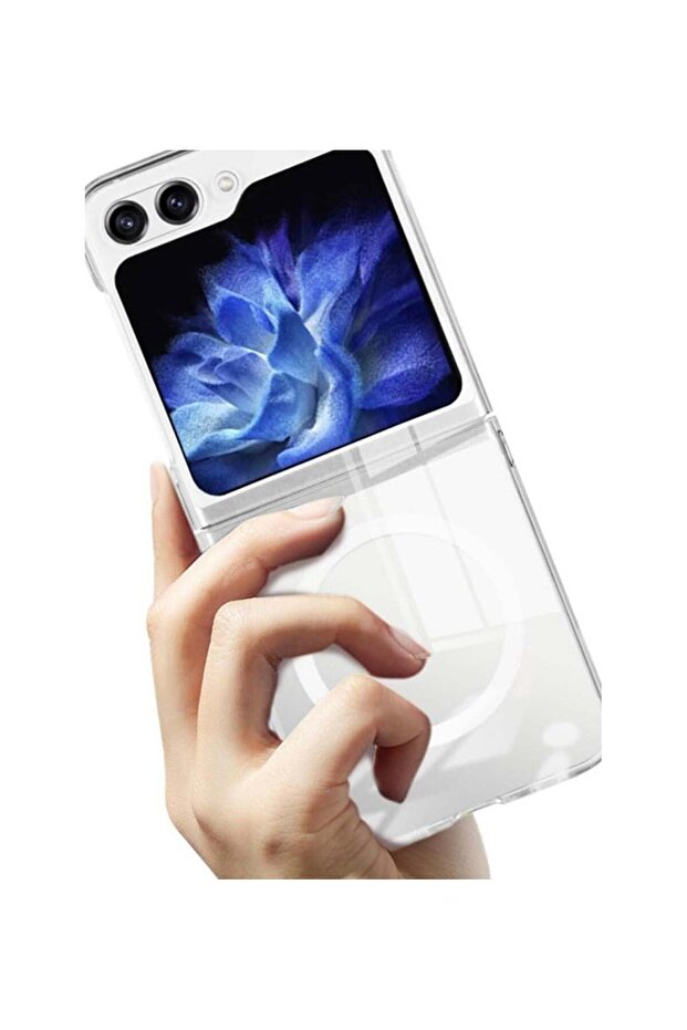 Samsung Galaxy Z Flip 6 Clear Case – Slim, Anti-Scratch, Shockproof Foldable Protection