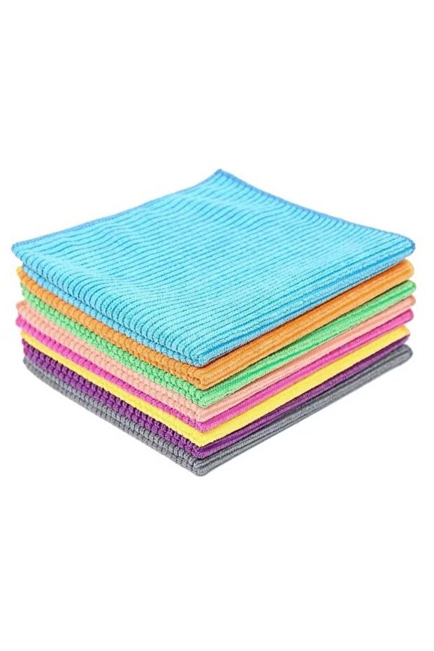 Microfiber Cleaning Cloths | 10 Pack All-Purpose Soft & Absorbent Towels