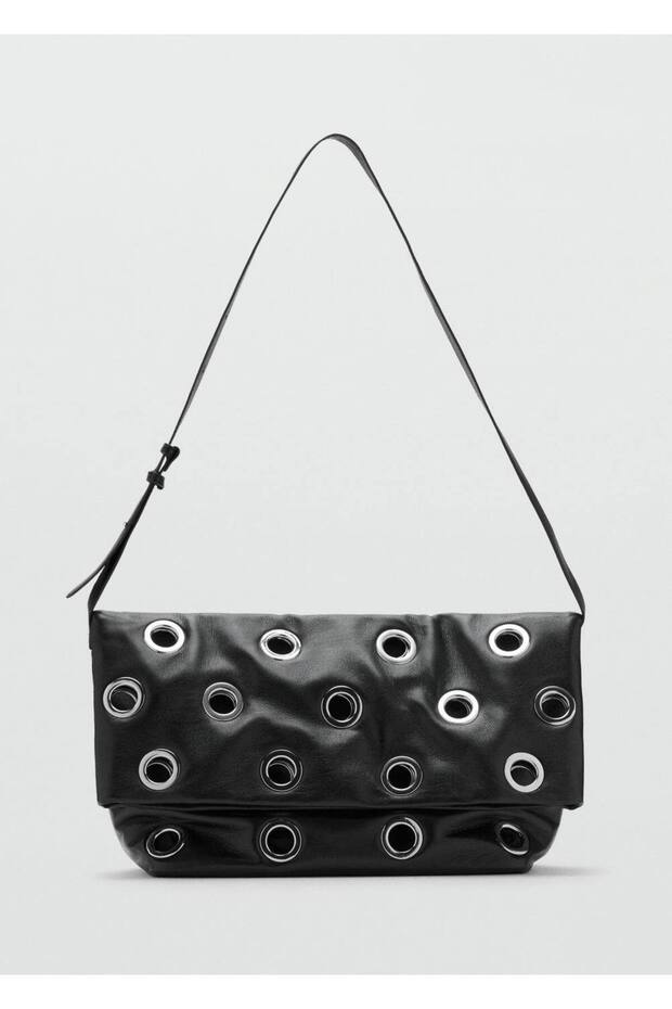 Delik detaylı çapraz çanta - 3