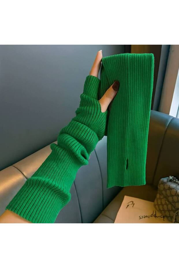 Ribbed Knitwear Sleeve Cover