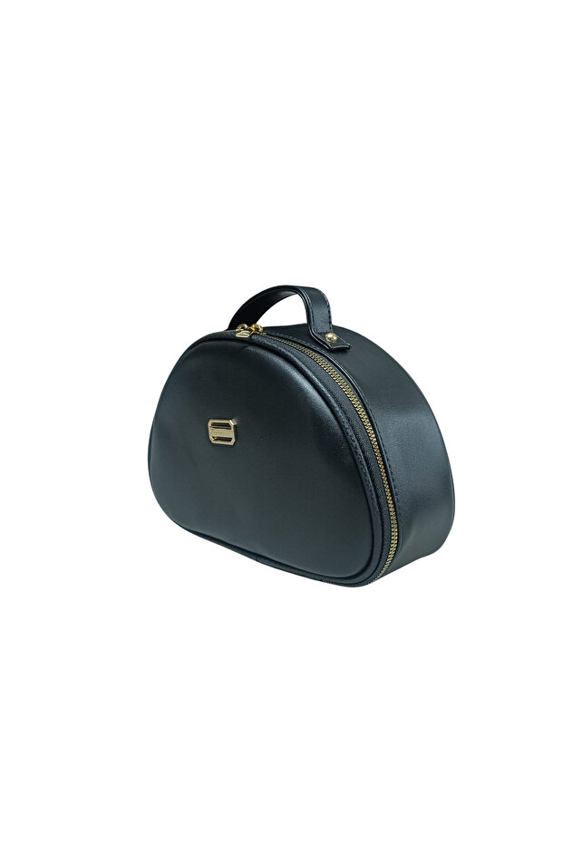 مجموعة نصف قمر وحقيبة مكياج على شكل صندوق - 4