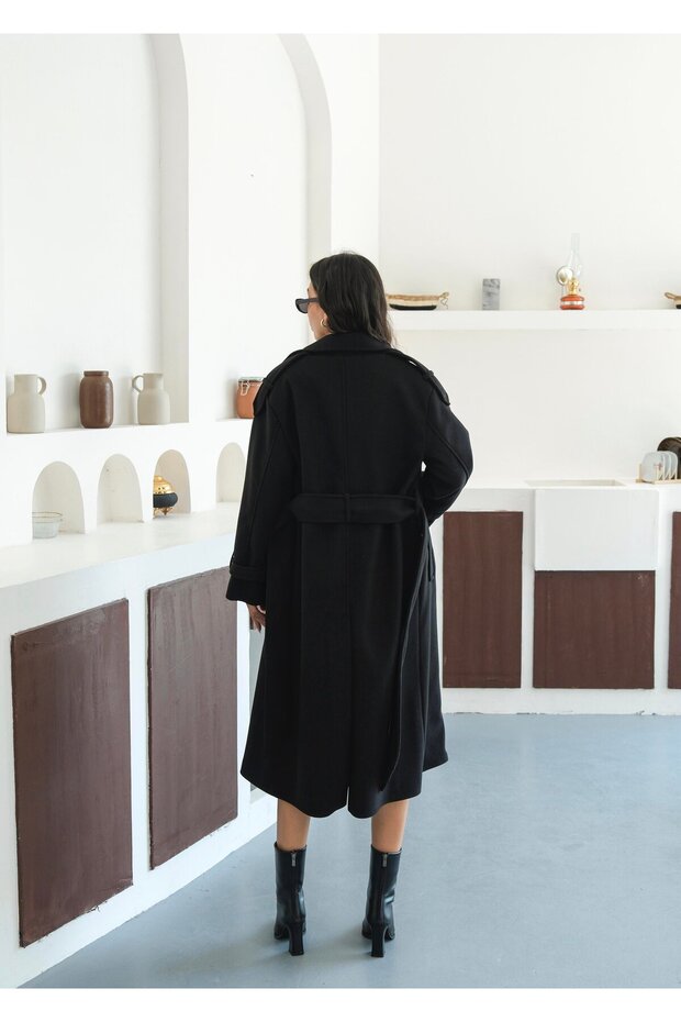 Jachetă PREMIUM CU CUREA - 5