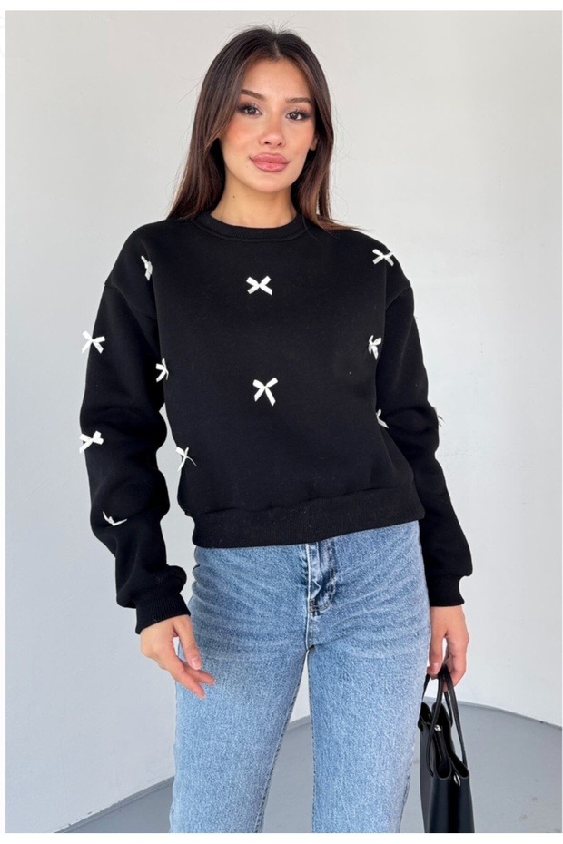 Kurdeleli Sweatshirt - 2
