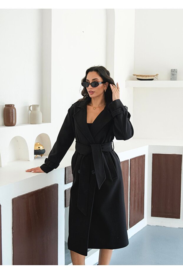 Jachetă PREMIUM CU CUREA - 3