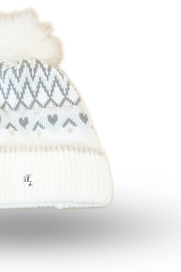 Caciula ciucure dama pufoasa - 3