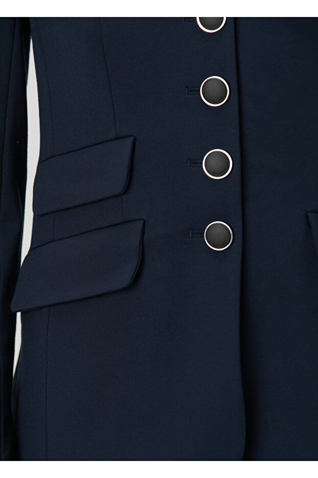 Roslyn Lacivert Blazer - 5