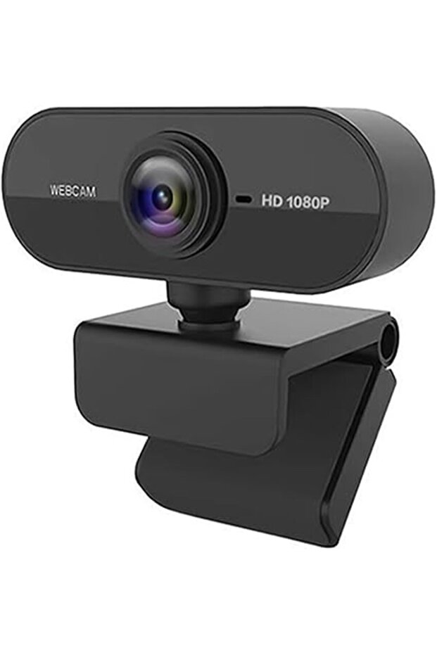 1080P Webcam with Microphone, USB HD Camera, Webcam for Laptop Auto Focus, Noise Reduction Mics, Com