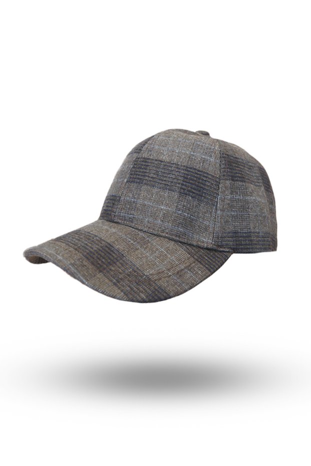 Unisex plaid autumn/winter hat