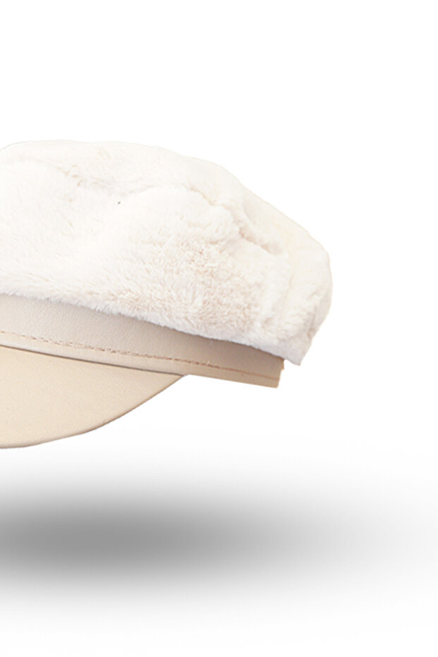 Elegant fluffy women's hat - 3