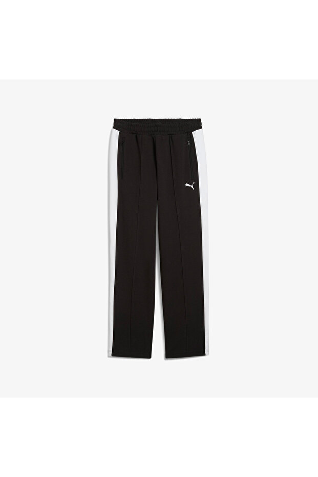 T7 Relaxed Track s Unisex Siyah Eşofman Altı - 4