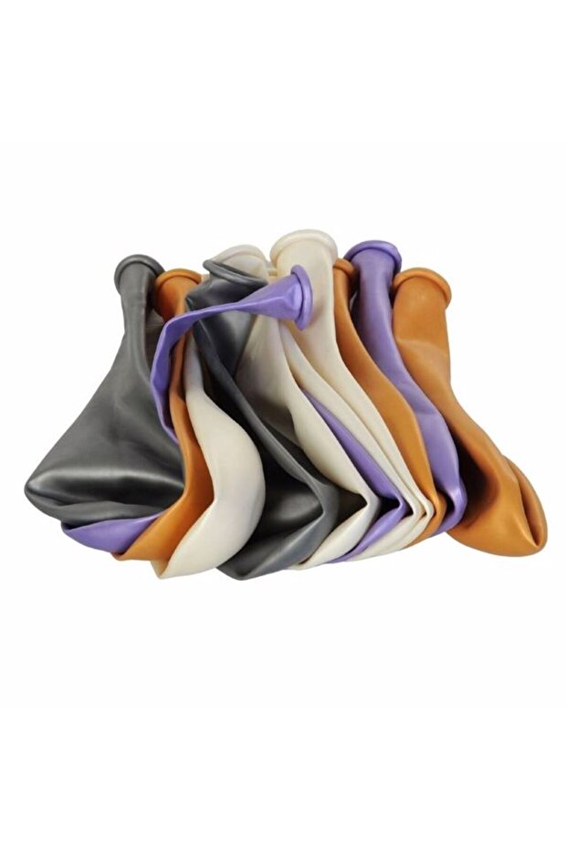 مجموعة مختلطة من البالونات المعدنية المكونة من 12 قطعة - 1