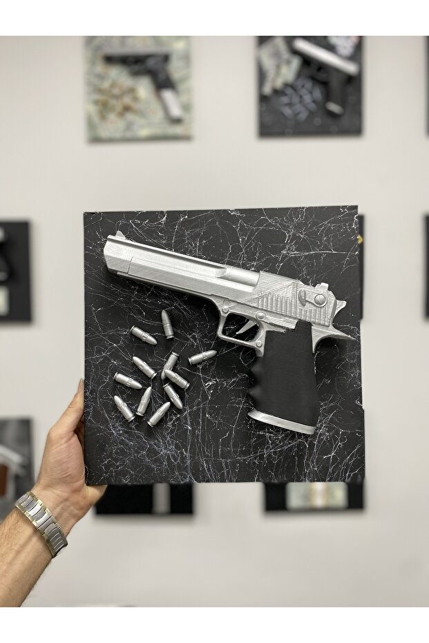 3D Dekoratif Tablo - Deagle (Desert Eagle)