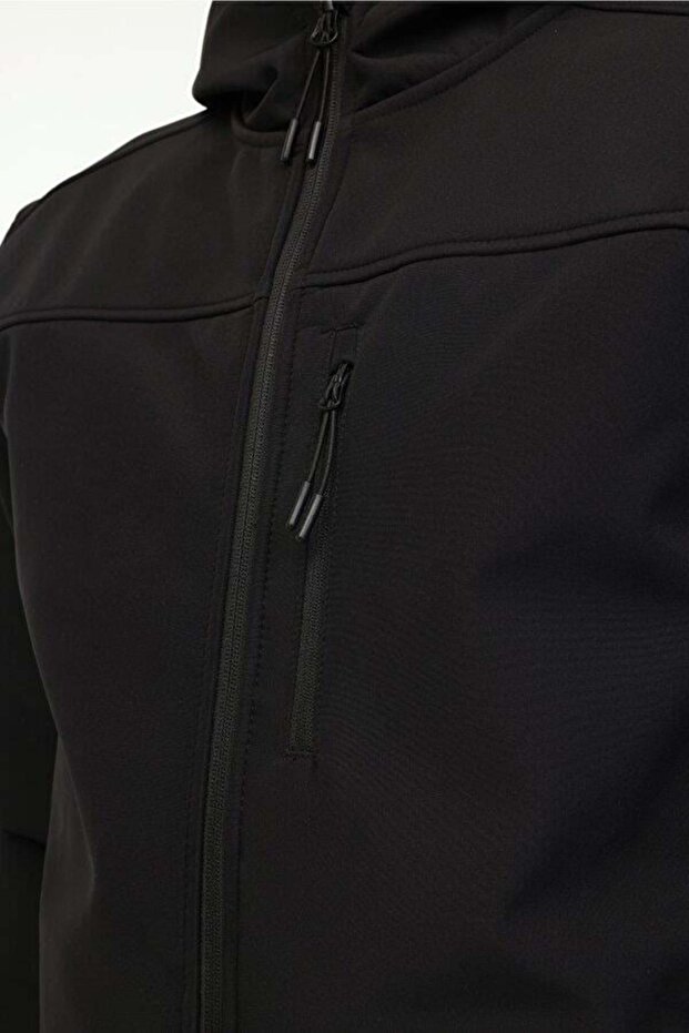 Ml Basıc Softshell 5PR Siyah Erkek Mont 102027802 - 4