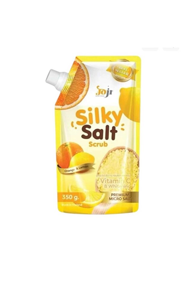 SILKY SALT SCRUB ORANGE AND LEMON