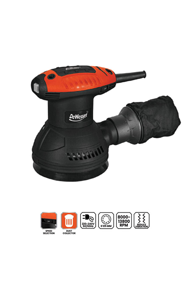 صنفرة مدارية عشوائية DS-9032 C - 1