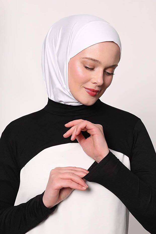 أكمام عملية سوداء اللون مع رباط للرقبة