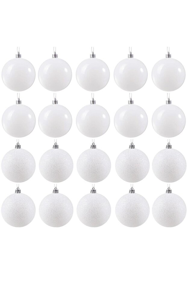 Коледна украса - Бяло - 5